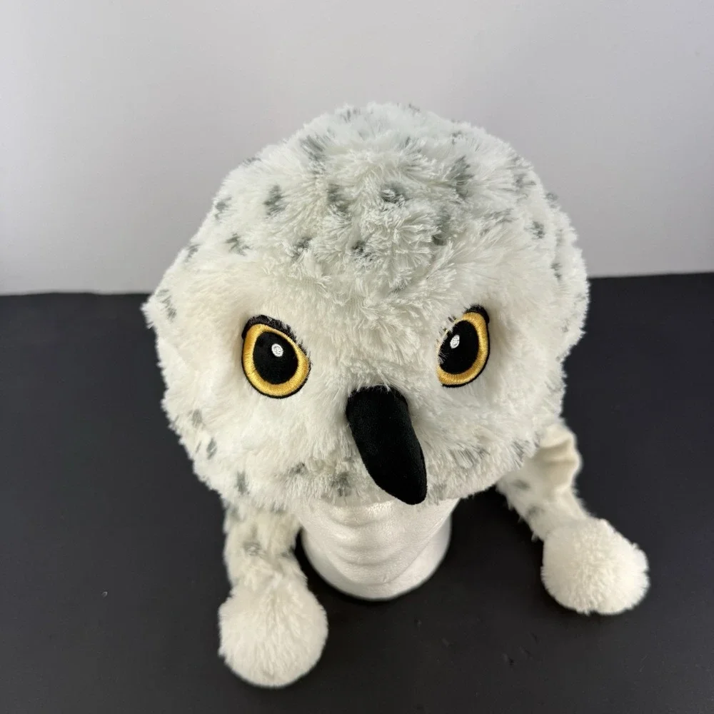 Harry Potter Hedwig Owl Beanie Faux Fur Lined Hat Accessory Innovations Youth